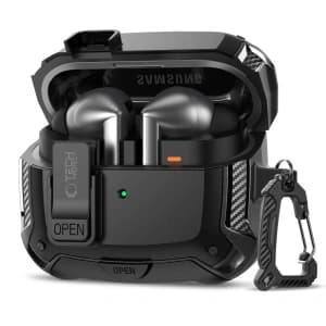 Tech-Protect Carbonox MagSafe Samsung Galaxy Buds 3 / 3 FE / 3 Pro Black