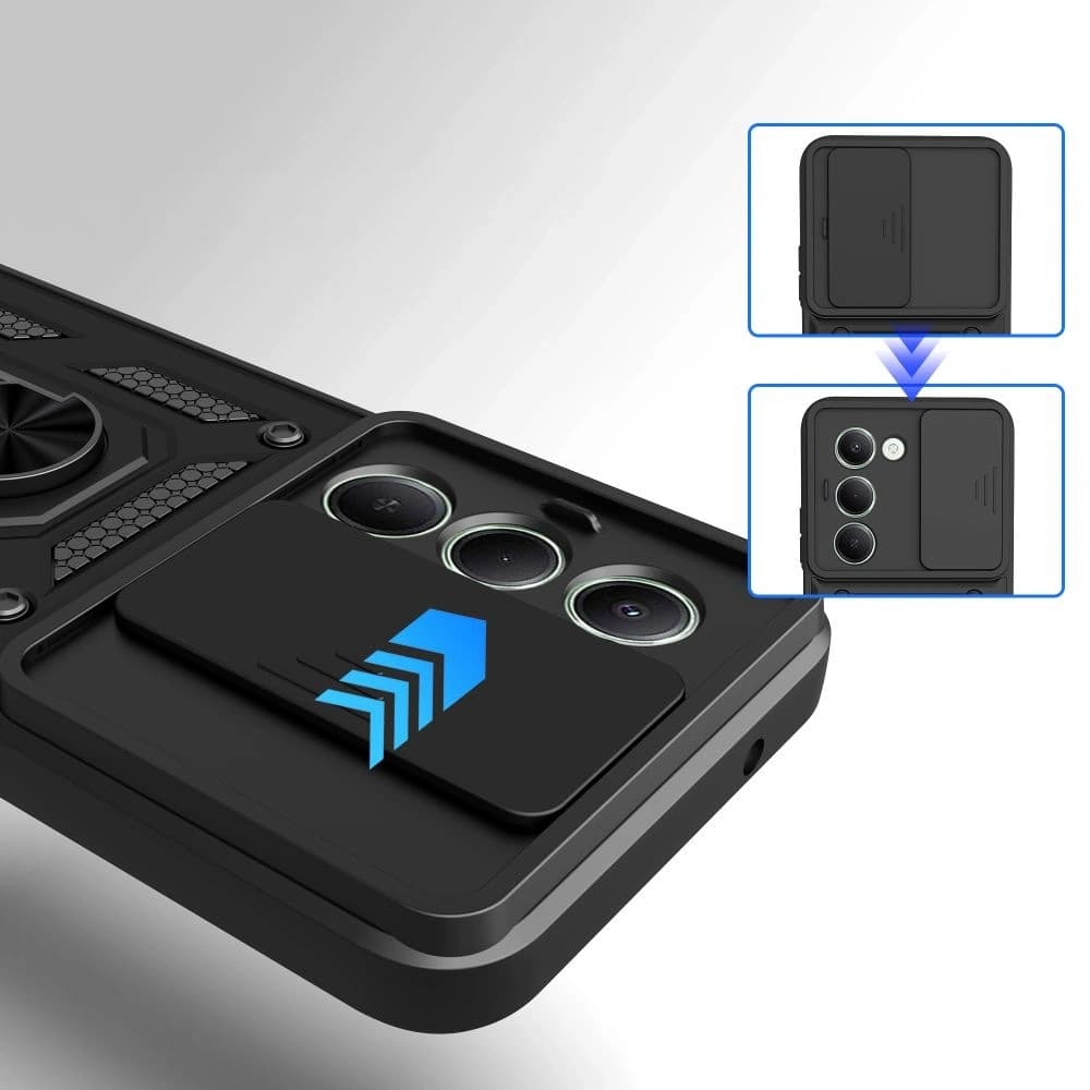 Tech-Protect CamShield Pro Xiaomi Redmi 15 4G / 5G Schwarz - 2