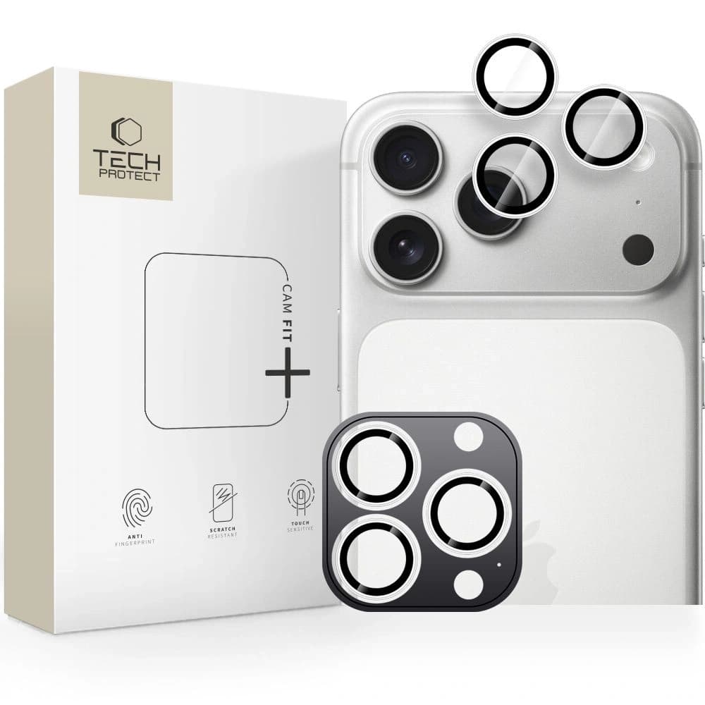 Tech-Protect Camring Fit+ Apple iPhone 14 Pro / 14 Pro Max / 15 Pro / 15 Pro Max / 16 Pro / 16 Pro Max / 17 Pro / 17 Pro Max Ezüst - 1