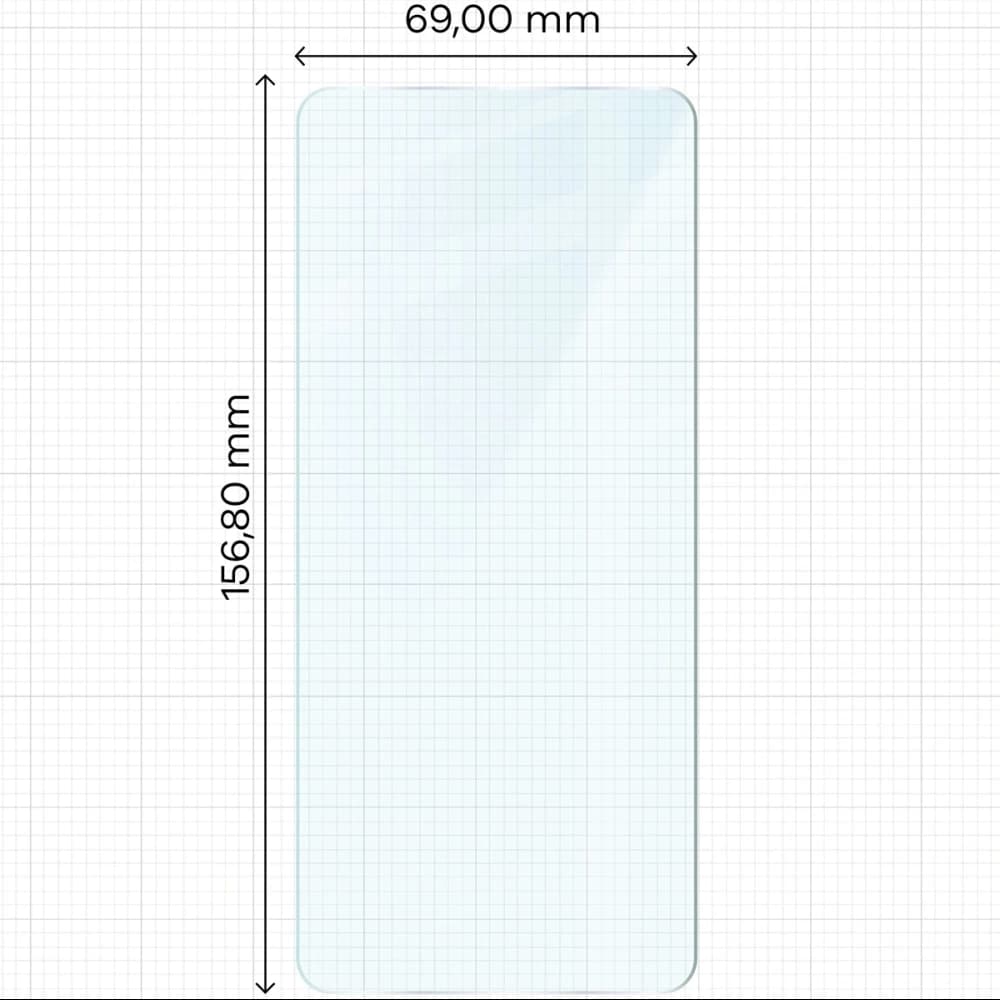 Sticlă securizată Bizon Glass Clear Duo Oppo Reno 13 F / FS [2 PACHET] - 2
