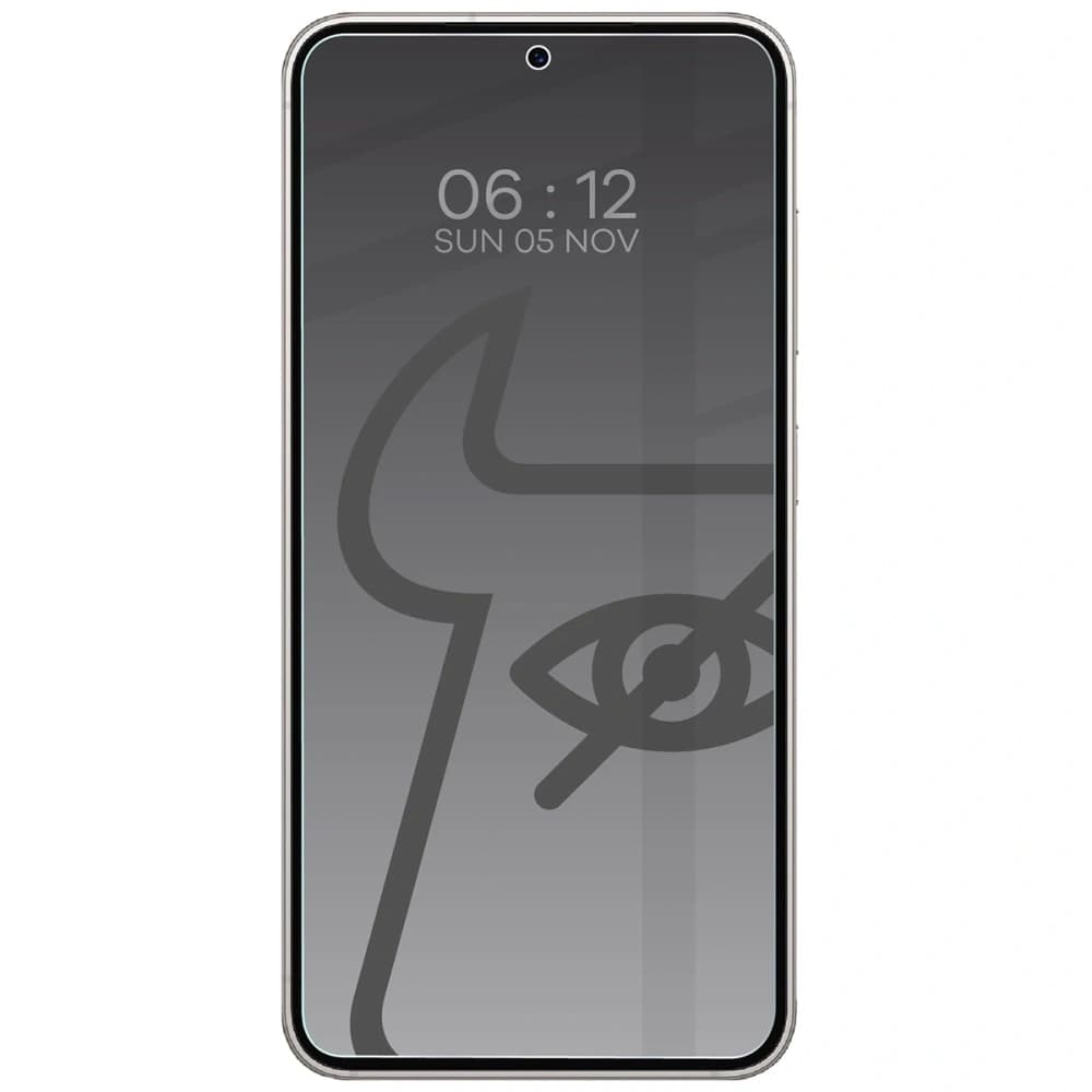 Prywatyzujące szkło hartowane Bizon Glass Clear Shadow do Samsung Galaxy S23 przyciemniane [2 PACK] - 3