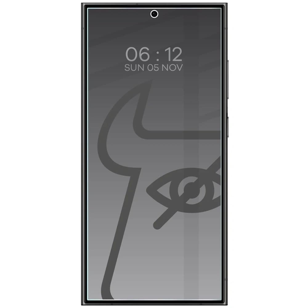 Bizon Glass Clear Shadow Samsung Galaxy S24 Ultra tinted [2 PACK] - 3