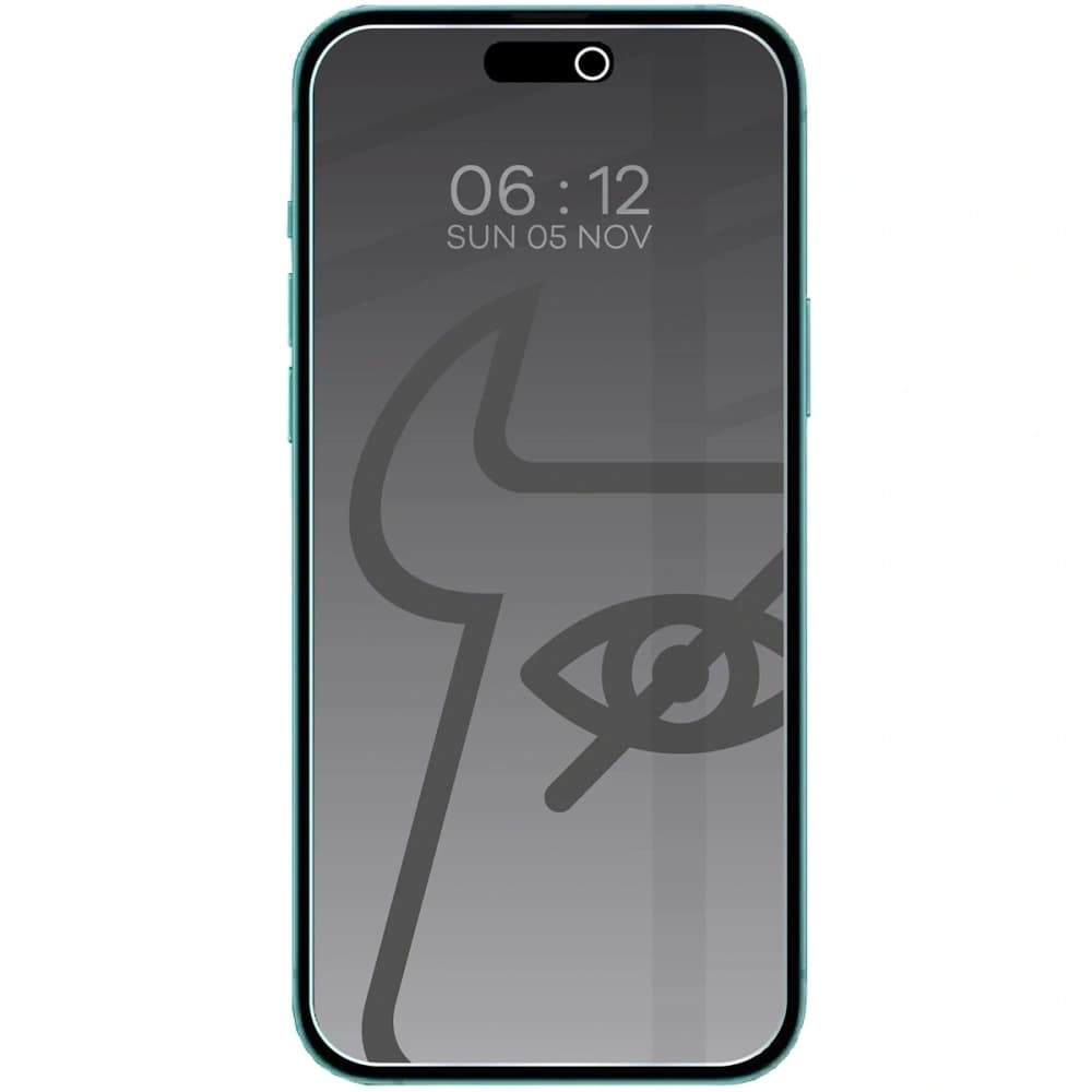 Bizon Glass Clear Shadow Apple iPhone 15 / 15 Pro / 16 getönt [2 PACK] - 3