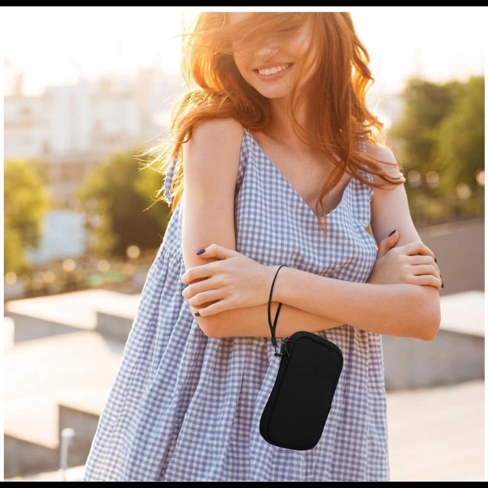 Tech-Protect SM70 Universelle Handytasche 6,0-7,2 Zoll Schwarz - 5