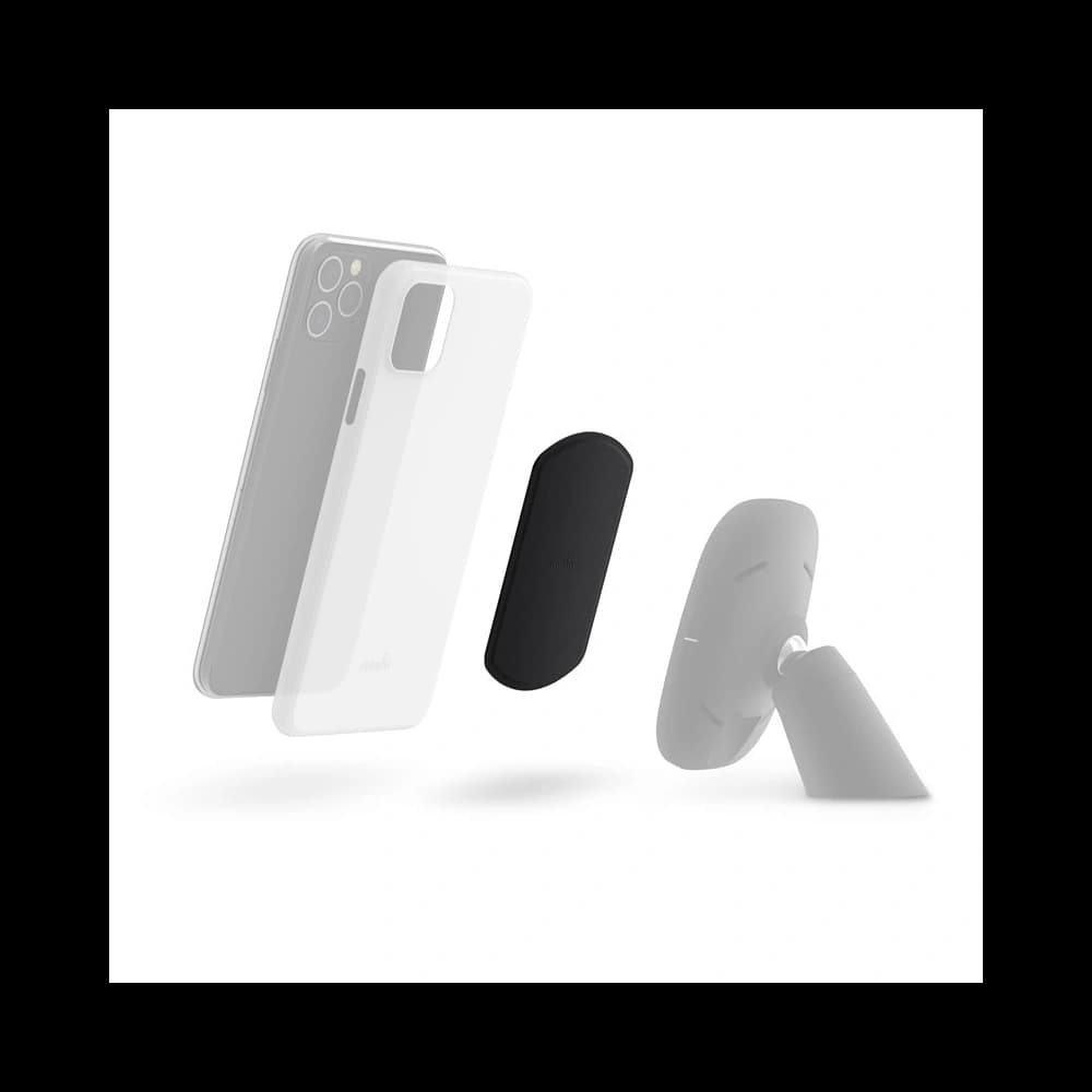Moshi SnapTo™ Transformer - Magnetic Mounting Pad (Black) - 4