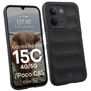 Pancerne etui Bizon Case Tur do Xiaomi Redmi 15C 4G / 5G / POCO C85 4G 173mm czarne