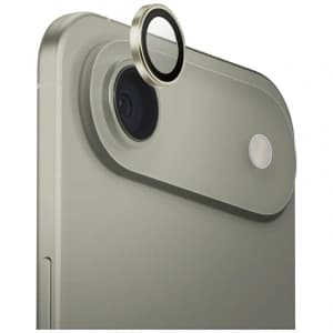 UNIQ Optix Aluminium Camera Lens Protector Apple iPhone Air with an applicator gold