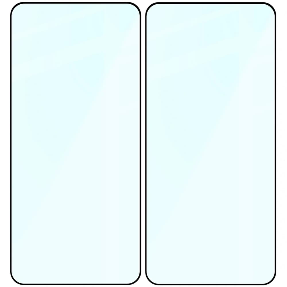 Bizon Glass Edge Duo Samsung Galaxy S25 / S24 schwarzer Rahmen [2 PACK] - 4