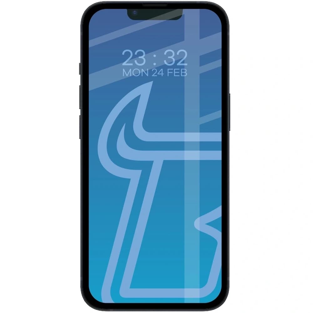 Bizon Glass Edge Duo Apple iPhone 17e / 16e / 14 / 13 Pro / Apple iPhone 13 schwarzer Rahmen [2 PACK] - 3