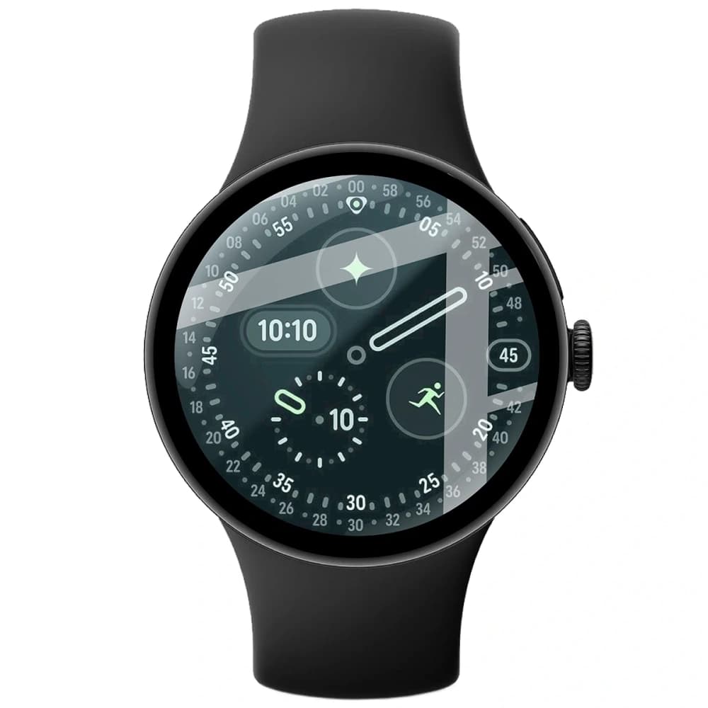 Bizon Glas Uhr Edge Hybrid Google Pixel Uhr 4 41 mm schwarz - 2