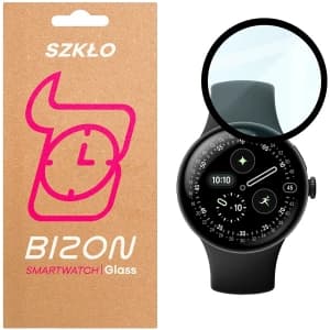 Bizon Glass Watch Edge Hybrid Google Pixel Watch 4 45 mm black