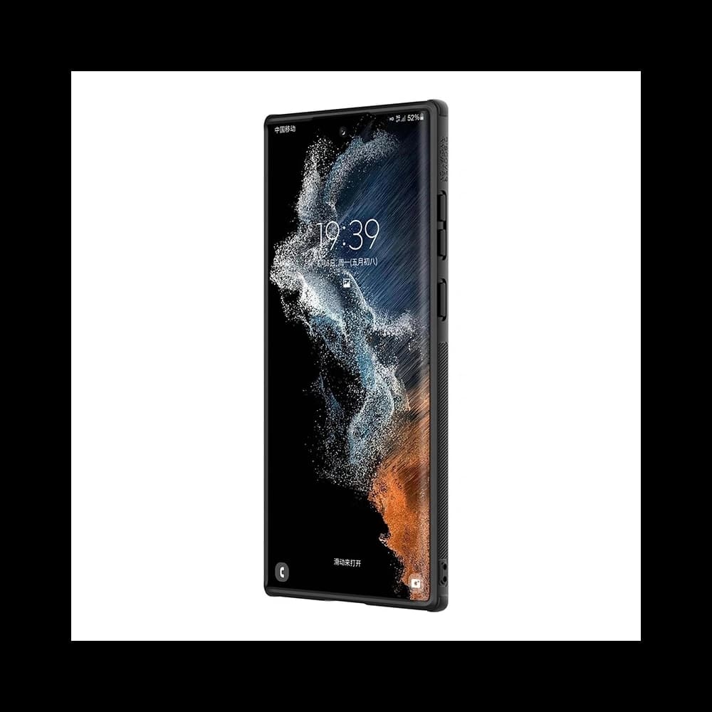 [OUTLET] Case Nillkin CamShield Leather Samsung Galaxy S22 Ultra (black) - 1