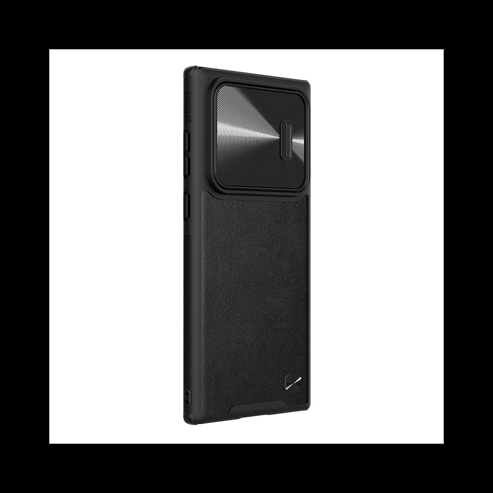 [OUTLET] Case Nillkin CamShield Leather Samsung Galaxy S22 Ultra (black) - 4