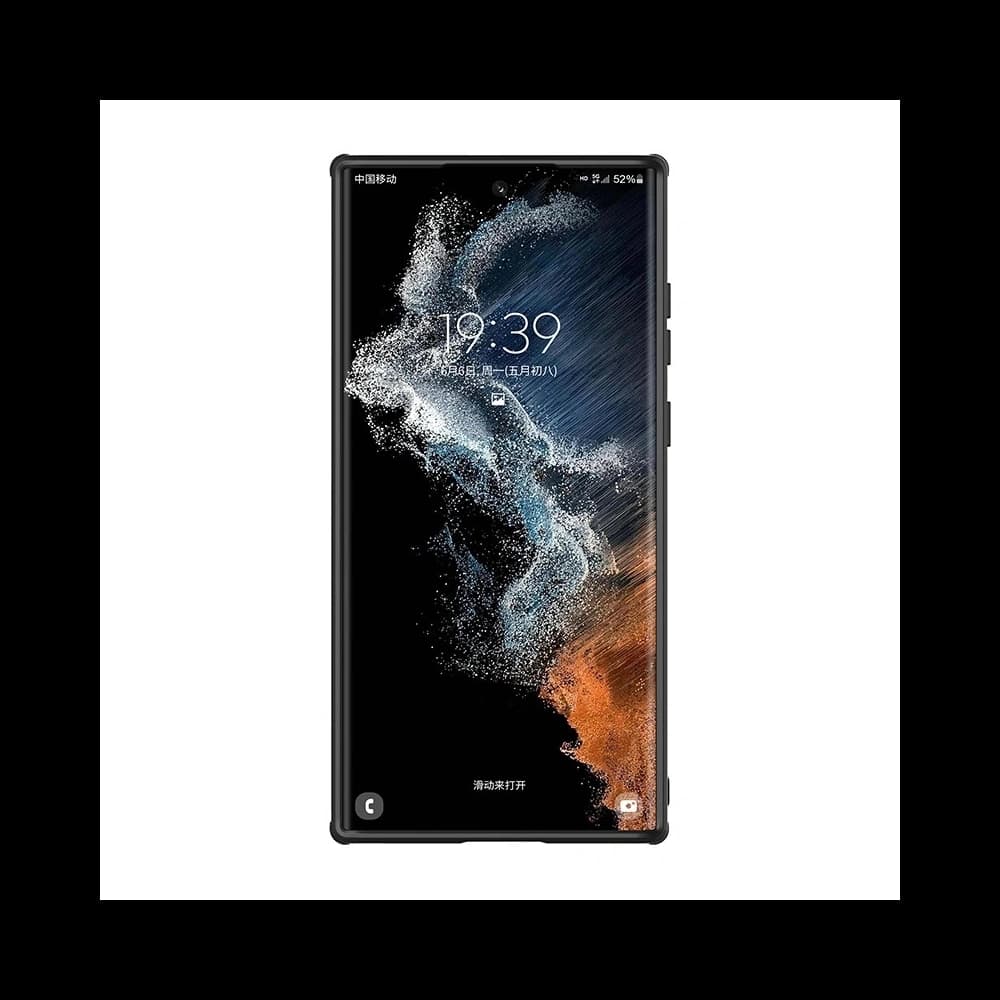 [OUTLET] Case Nillkin CamShield Leather Samsung Galaxy S22 Ultra (black) - 2