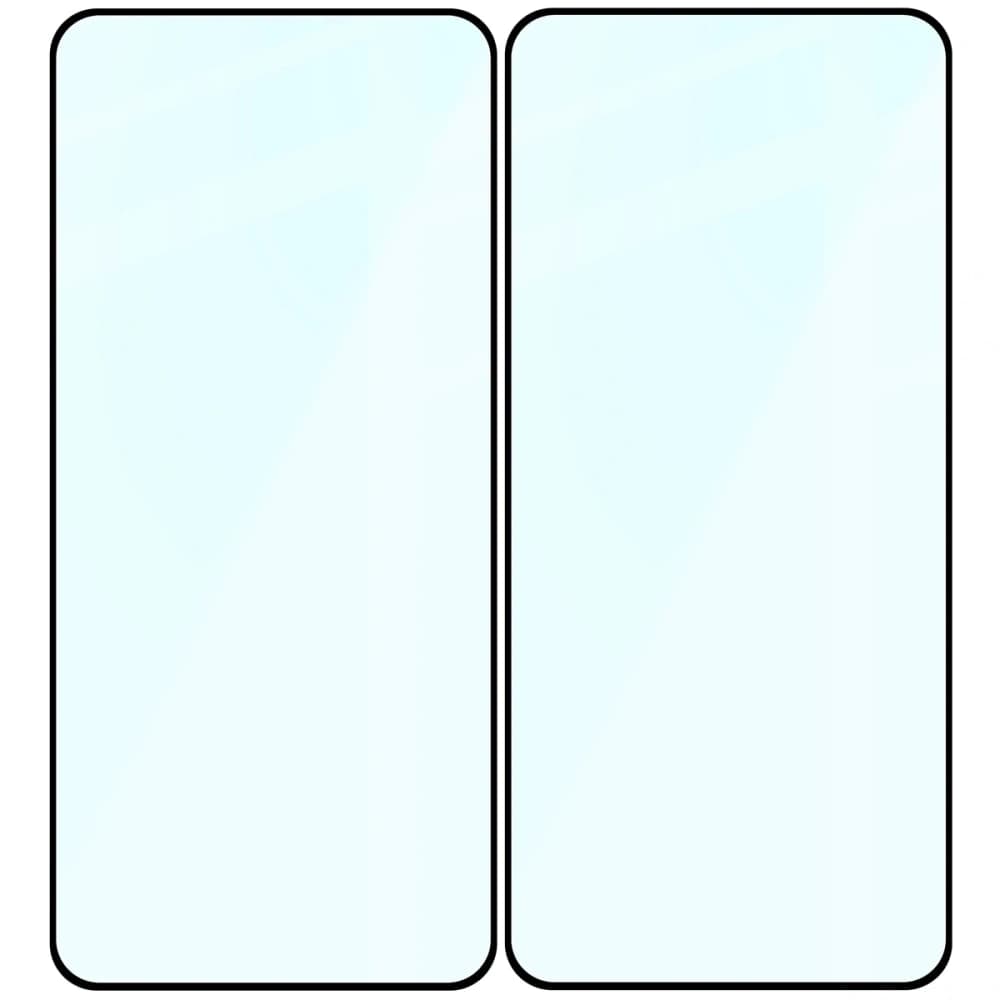 Bizon Glass Edge Duo Xiaomi 12T / 12T Pro schwarzer Rahmen [2 PACK] - 4