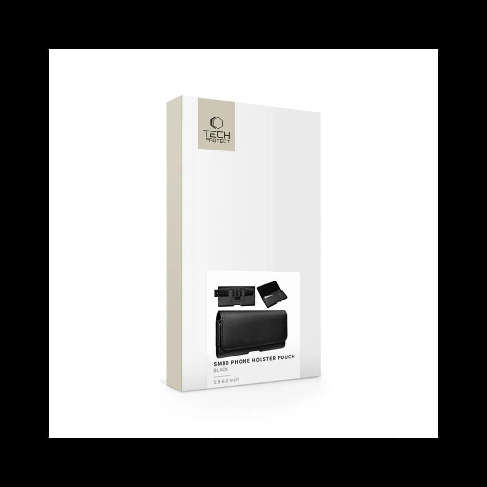 Tech-Protect SM80 Universelle Handy-Hülle Tasche 5,8-6,8 Zoll Schwarz - 6
