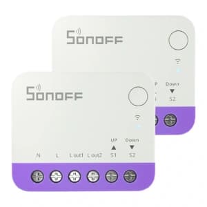Inteligentny mini przełącznik do rolet WiFi Sonoff MINI-RBS [2 PACK]