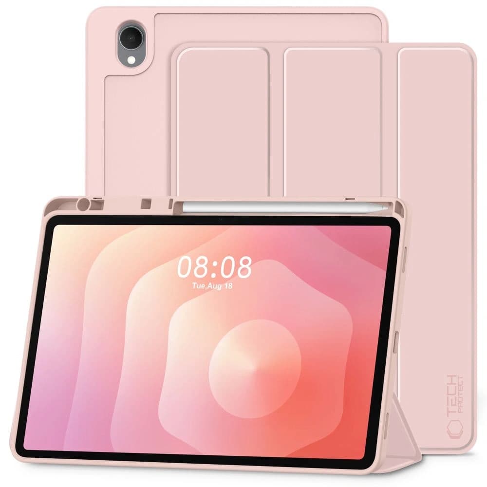 Etui Tech-Protect SmartCase Pen do Samsung Galaxy Tab S11 11.0 X730 / X736 Pink - 1