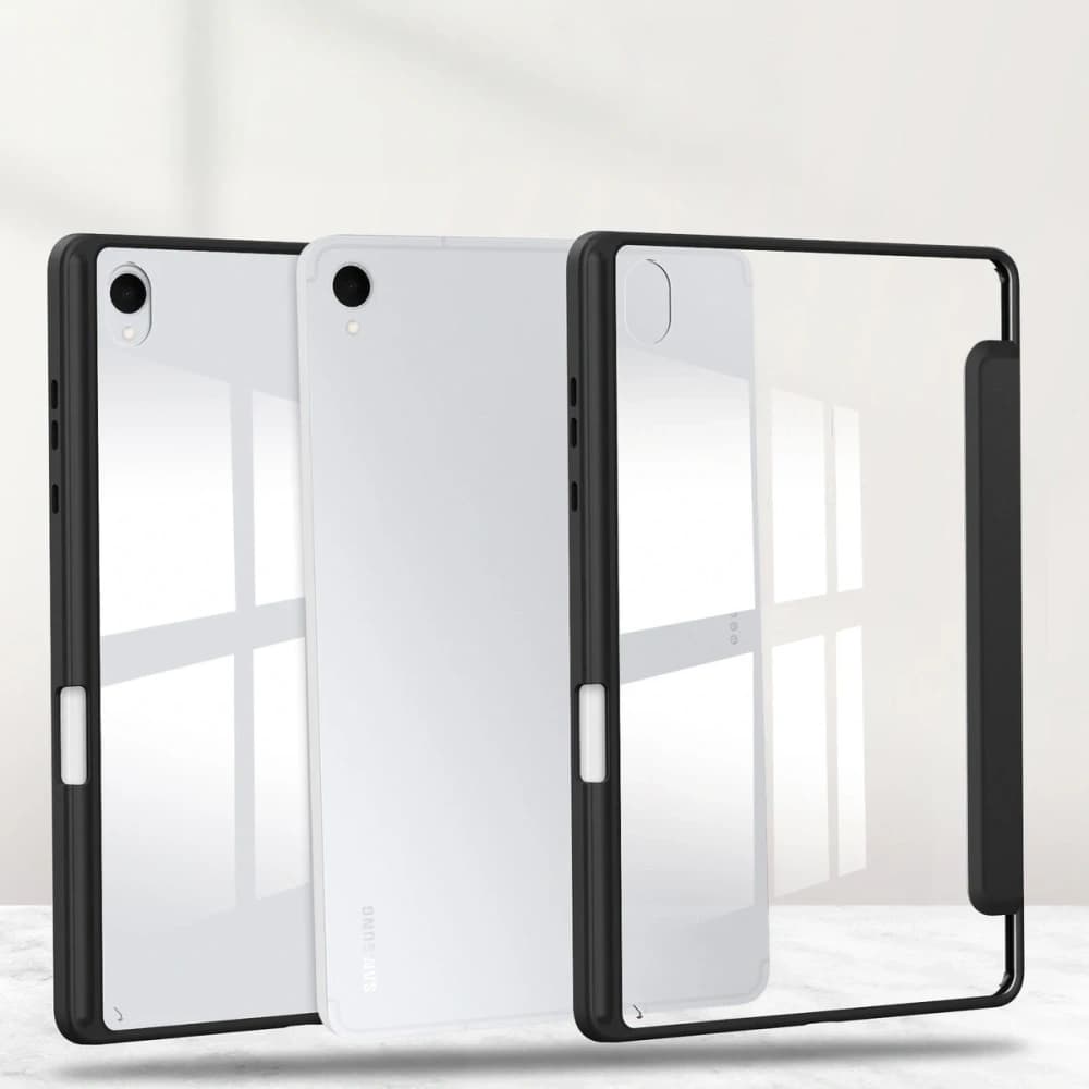 Etui z klapką Bizon Case Tab Clear Matt do Samsung Galaxy Tab S11 czarne - 7