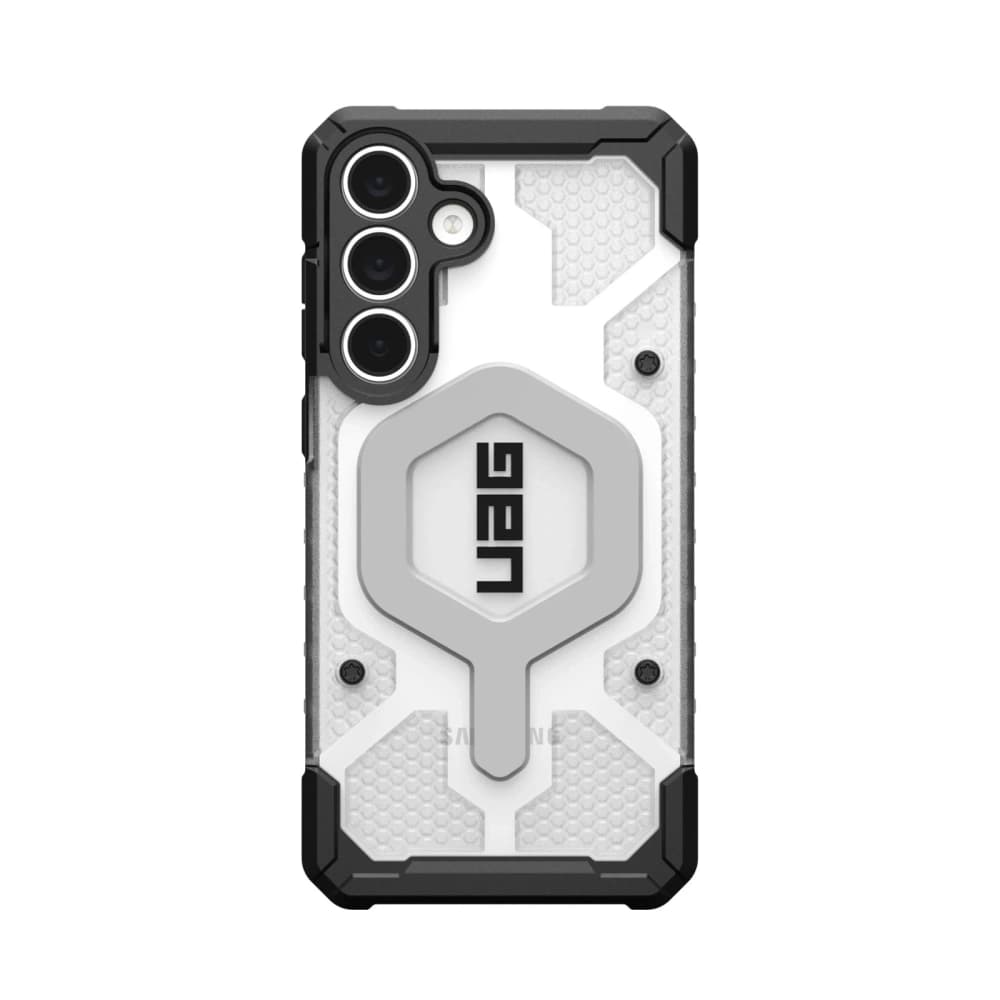UAG Urban Armor Gear Pathfinder Clear MagSafe Samsung Galaxy S25 FE  (ice/silver) - 3