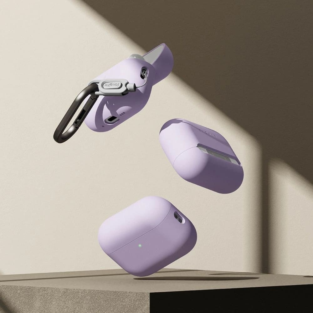 Ringke Silicone Apple Airpods Pro 3 Light Purple - 4