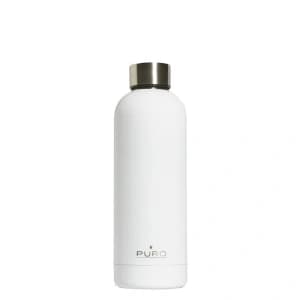 Puro Hot&Cold Thermal Stainless Steel Water Bottle 500ml (White)