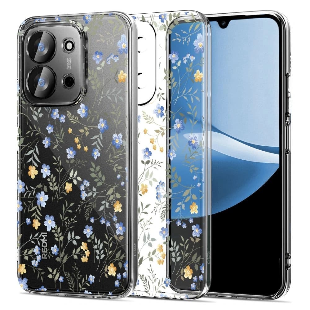 Etui Tech-Protect Flexair Xiaomi Redmi 15c 4G / Poco C85 4G Spring Flowers - 1