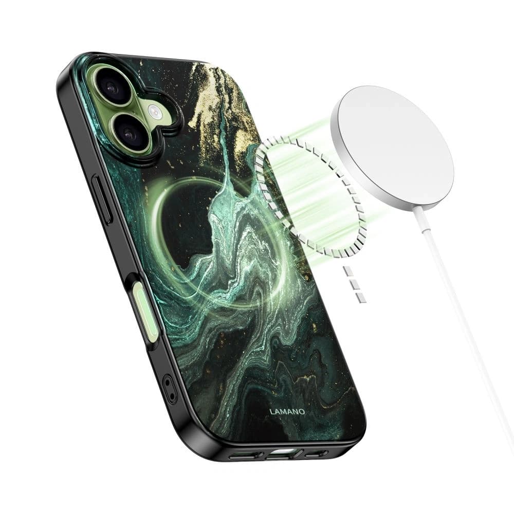 Tech-protect Lamano Magsafe Iphone 17 Verde Aura - 5