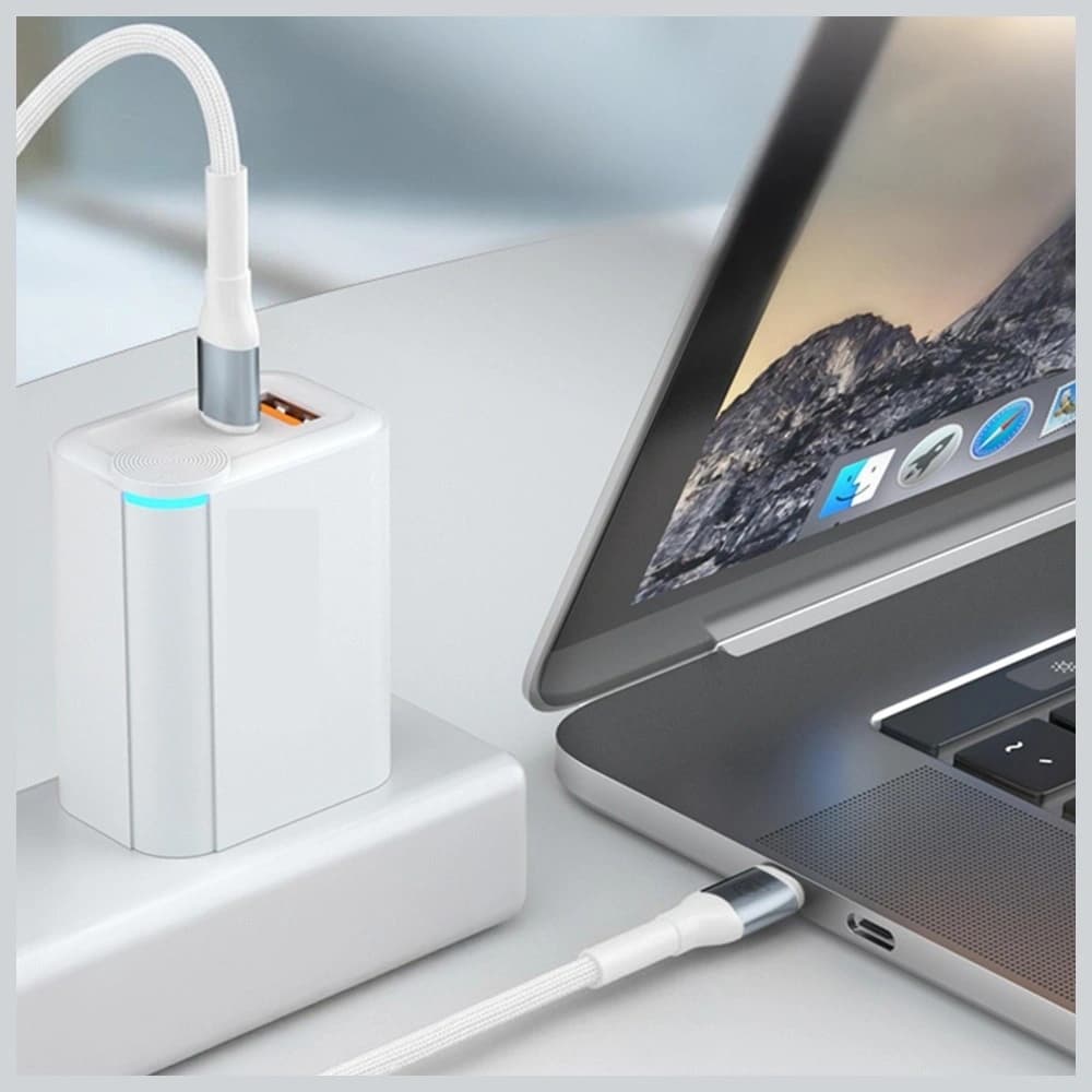 Kabel 3MK Hyper Cable N-SERIES USB-C do  Lightning 1m 9V/2A 20W biały - 7