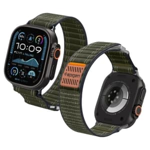 Etui Spigen Wbf0 Band Apple Watch 8 / 9 / 10 / 11 / Se / Ultra (44 / 45 / 46 / 49 Mm) Green