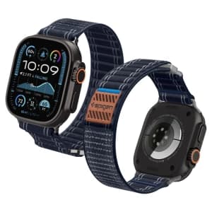 Etui Spigen Wbf0 Band Apple Watch 8 / 9 / 10 / 11 / Se / Ultra (44 / 45 / 46 / 49 Mm) Navy