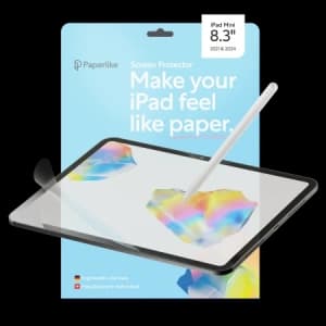 Folia ochronna imitująca papier Paperlike 3.0 do Apple iPad Mini 2021 / 2024 [2 PACK]