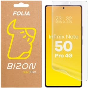 Film de protecție din sticlă Bizon pentru Infinix Note 50 Pro 4G