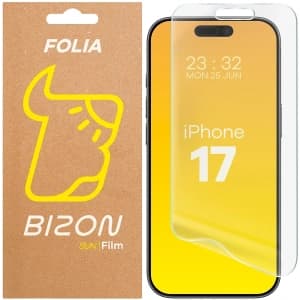 Folia matowa Bizon Glass Film Sun do Apple iPhone 17