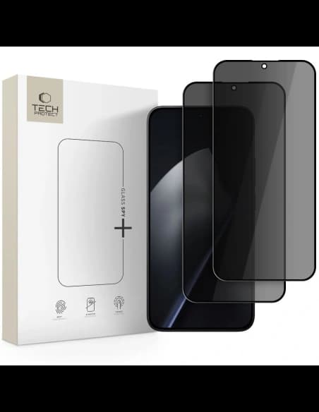 Szkło prywatyzujące Tech-Protect Glass Spy+ do Xiaomi 15T / 15T Pro Privacy [2 PACK]