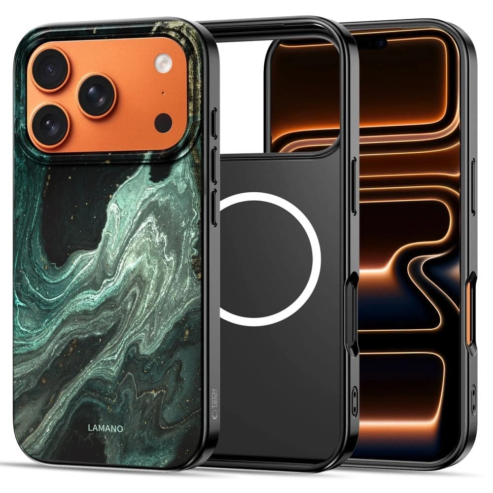 Tech-Protect Lamano MagSafe Apple iPhone 17 Pro Zöld Aura - 3