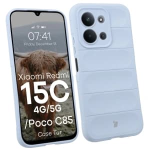 Bizon Case Tur Xiaomi Redmi 15C 4G / 5G / POCO C85 4G light blue