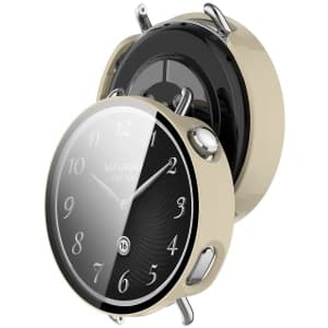 Bizon Case+Glass Watch Xiaomi Watch S4 41mm beige