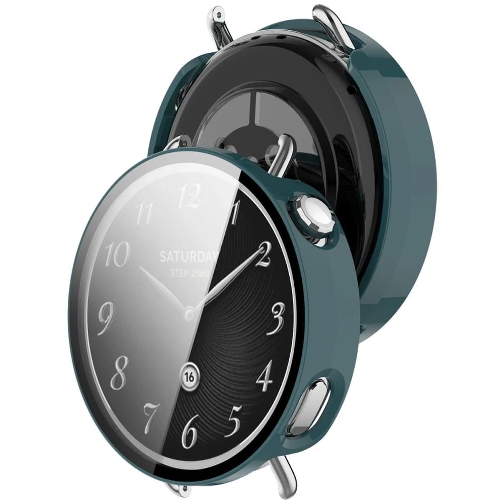 Bizon Case+Glass Uhr Xiaomi Watch S4 41mm grün - 1