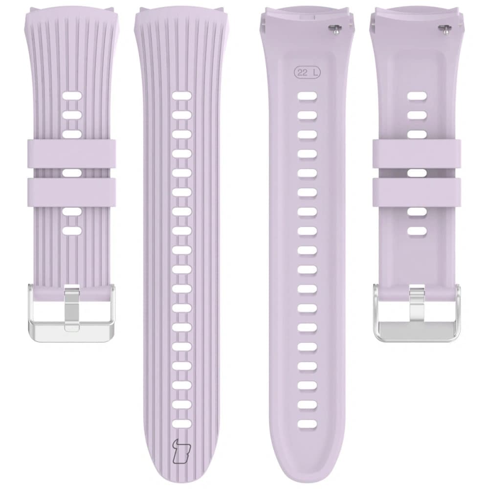 Bizon Armbanduhr Silikon T Huawei Watch 5 42mm lila - 5