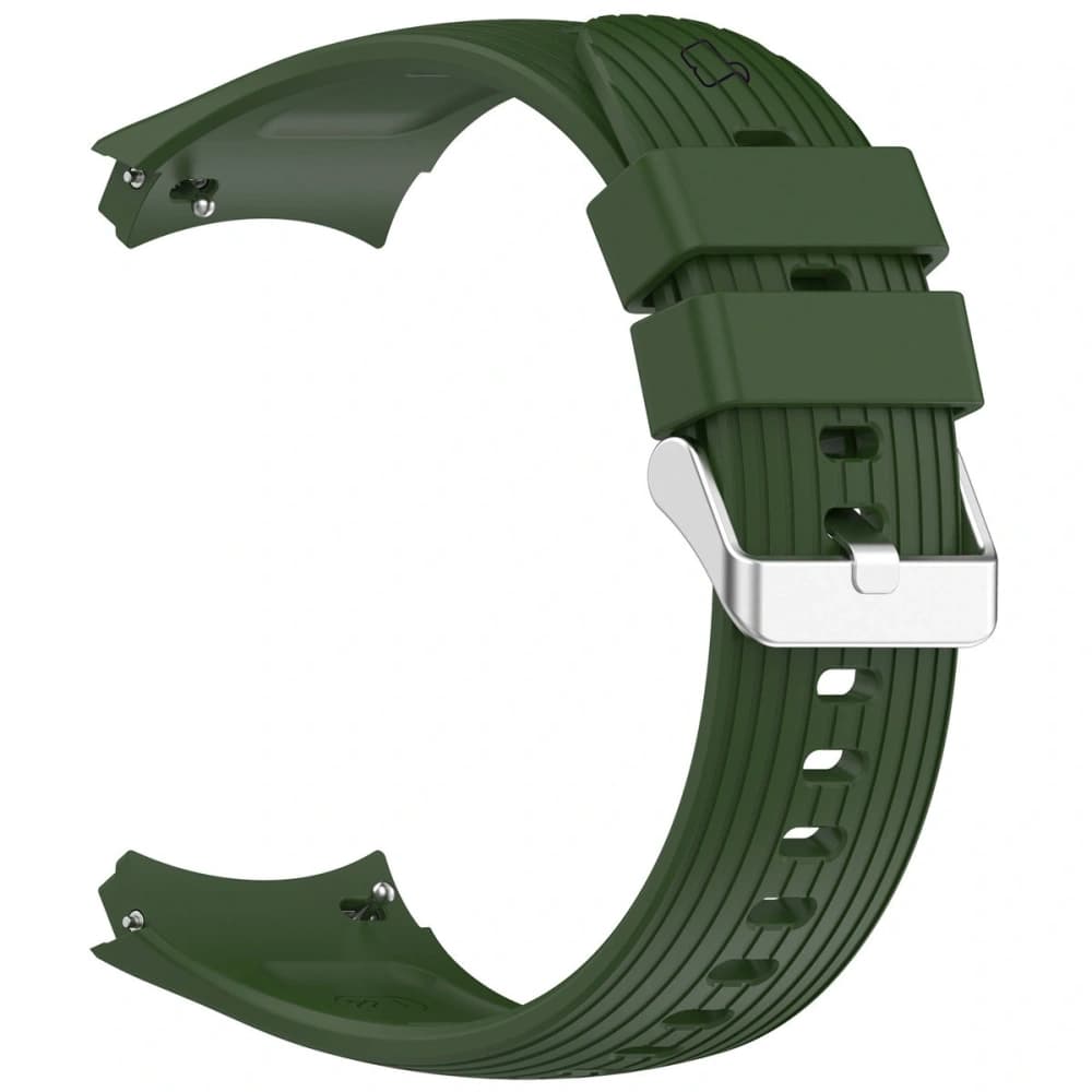 Bizon Armband Uhr Silikon T Huawei Uhr 5 42mm dunkelgrün - 3