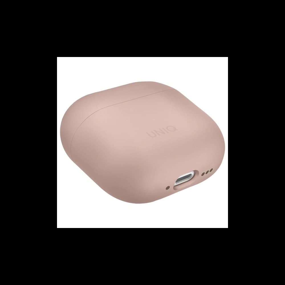 UNIQ Lino Apple AirPods 4 Silicone pink blush - 4