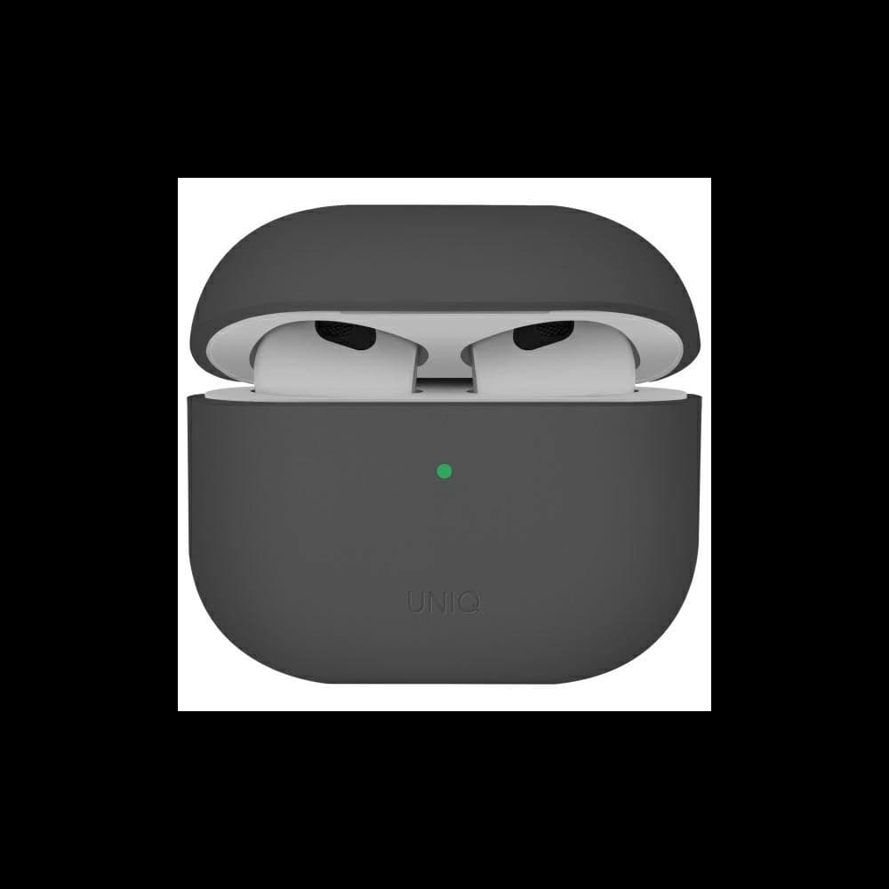 UNIQ Lino Apple AirPods 4 Silikon aschgrau - 1