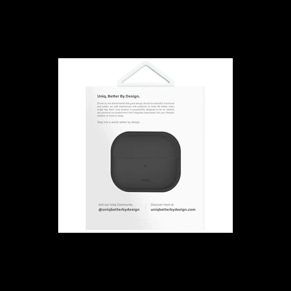 UNIQ Lino Apple AirPods 4 Silikon aschgrau - 7