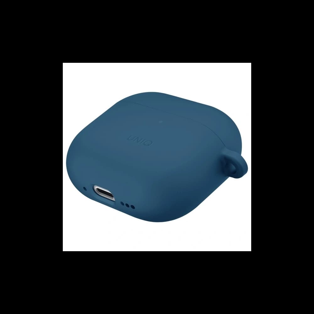 UNIQ Nexo Apple AirPods 4 + Silikon-Ohrhaken pacific blue - 4