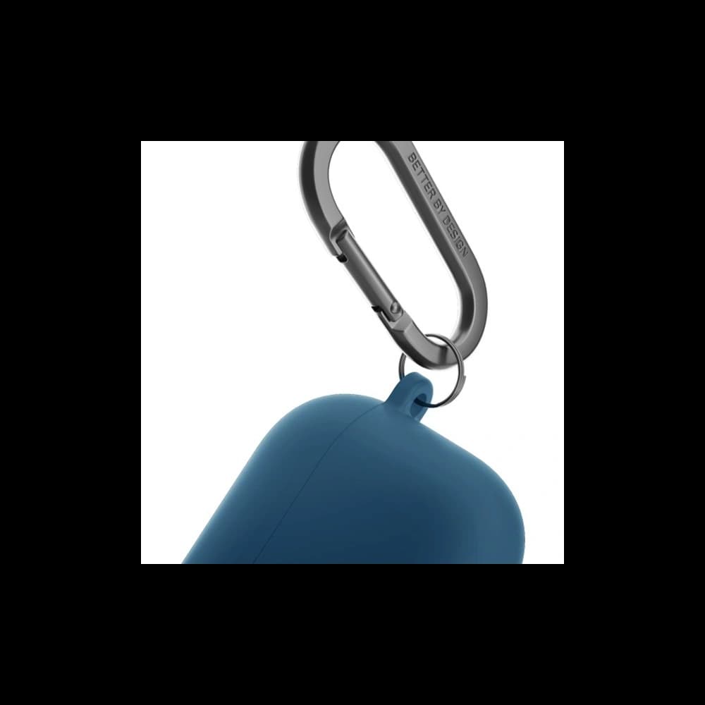 UNIQ Nexo Apple AirPods 4 + Silikon-Ohrhaken pacific blue - 7