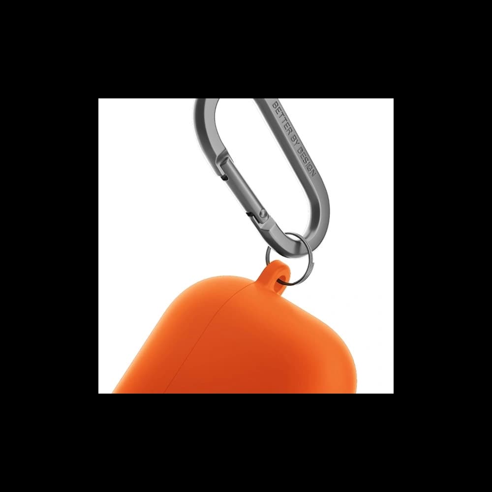 UNIQ Nexo Apple AirPods 4 + Ear Hooks Silicone volt orange - 6