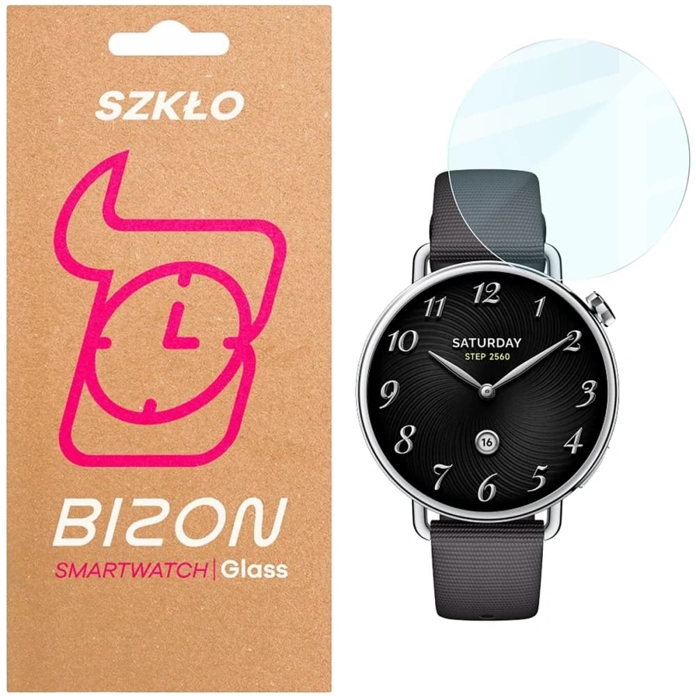 Bizon Glas Uhr Klar Xiaomi Uhr S4 41mm - 1