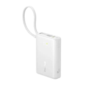 Baseus PicoGo Digitális Kijelző Power Bank 10000mAh 45W (fehér)