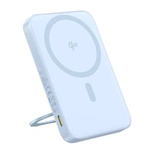 Baseus Power Bank állvánnyal PicoGo Qi2 5000mAh 20W (kék)